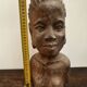 African statue, wooden bust of a woman, 1920s