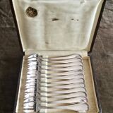 12 oyster forks christofle albi