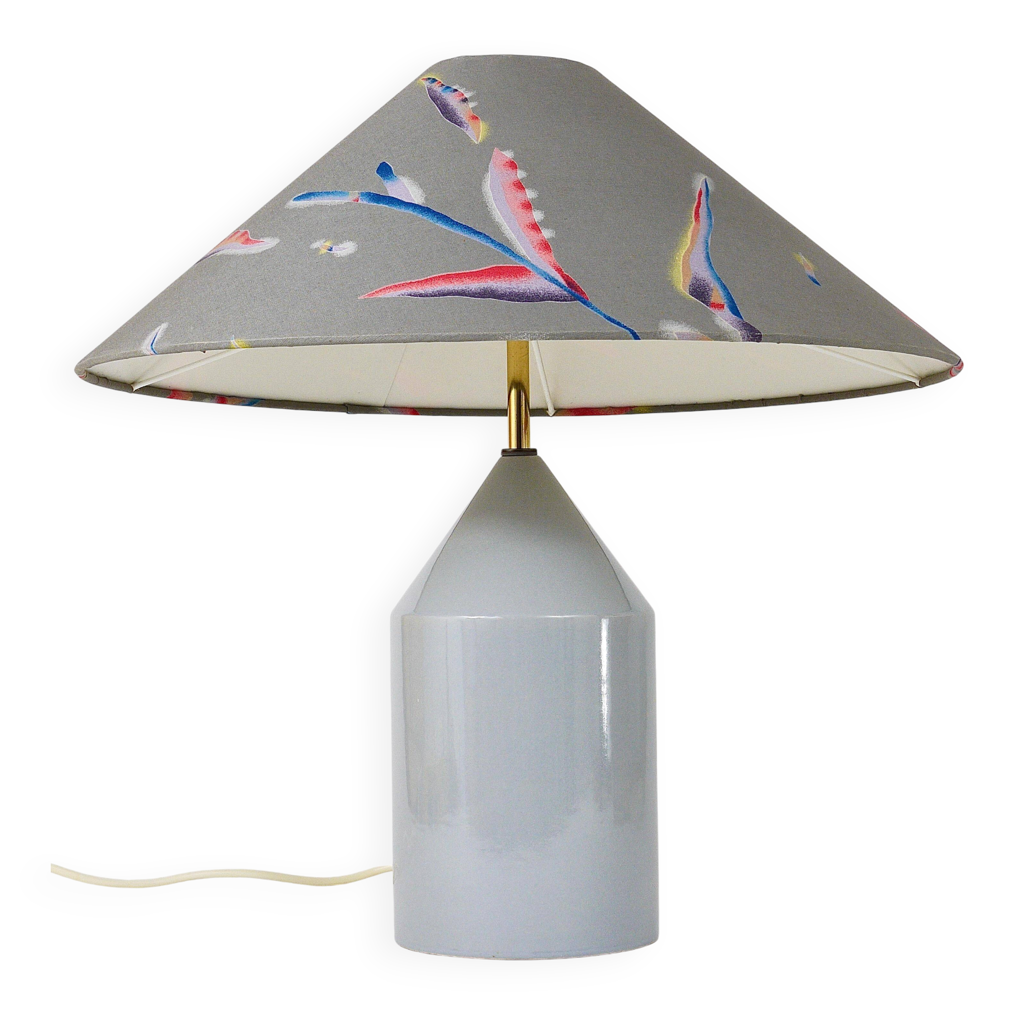 Post-modern coloured table lamp, Italy, 1980s