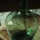 Bonbonne Dame Jeanne Collection Viresa en verre vert