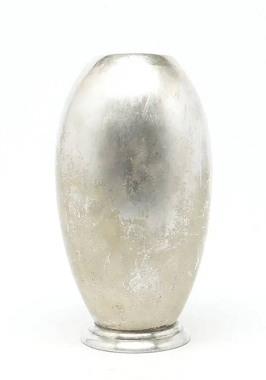 Ikora vase, Art Deco, silver-plated brass, WMF, Germany, 1930s