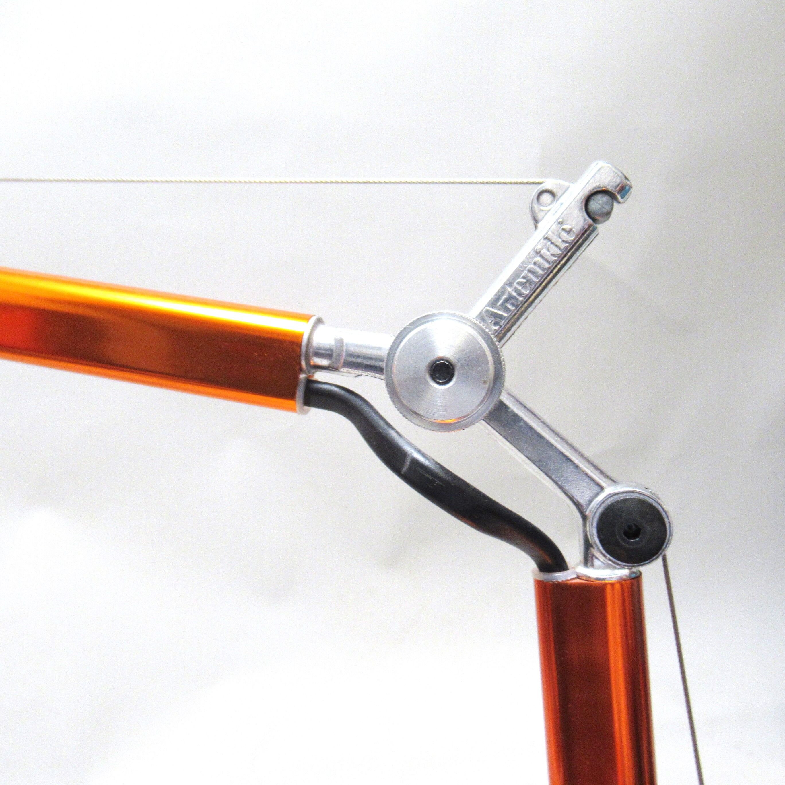 Lamp Tolomeo micro orange Michele by Lucchi Artemide