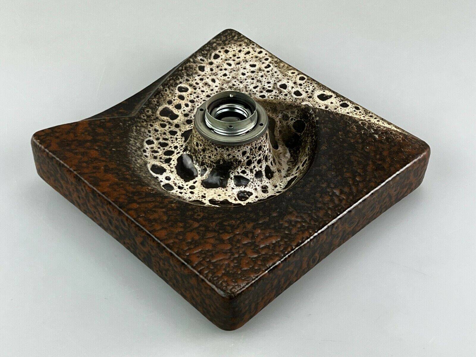 60s 70s lamp light wall lamp ceramic mid century space age 60s 70s