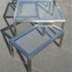 Set of three coffee table, italy, 1970s