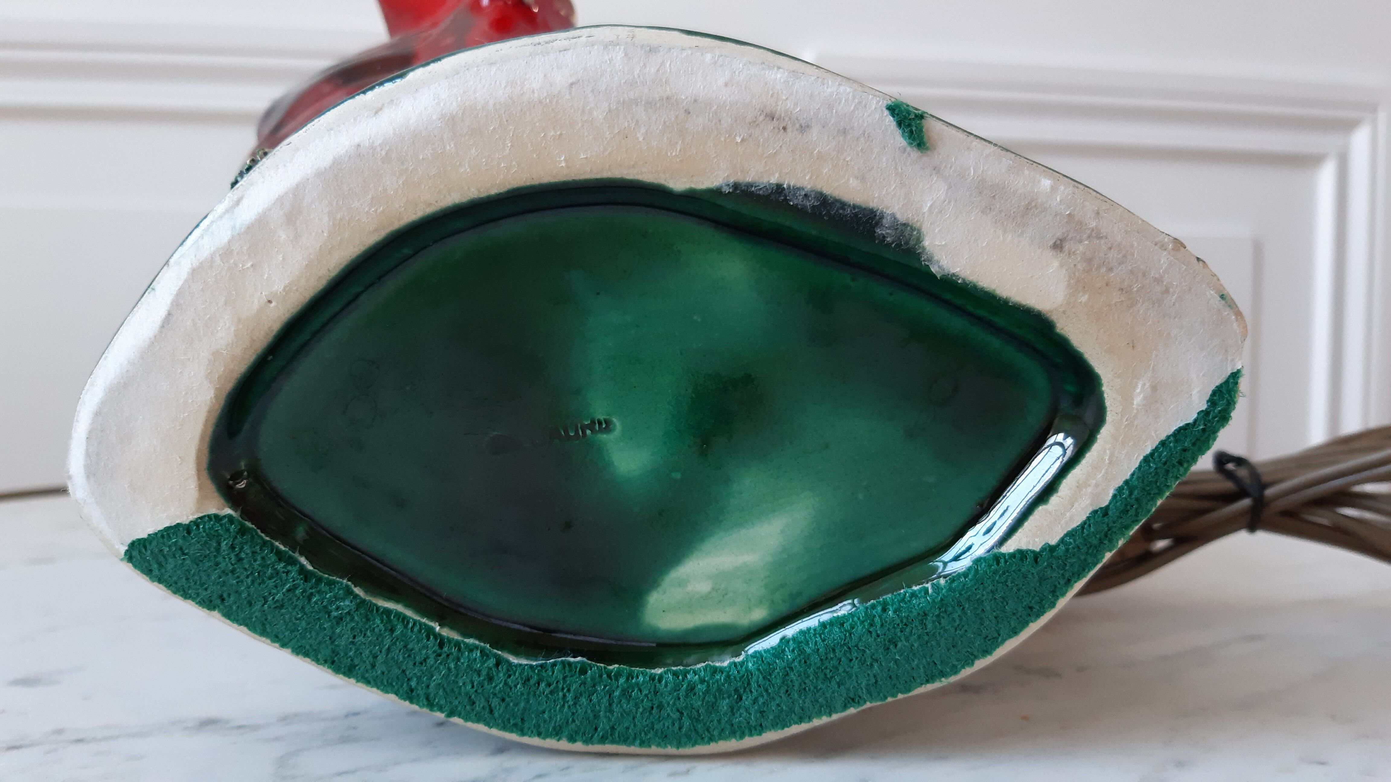 Vintage Vallauris shell lamp 60s-70s