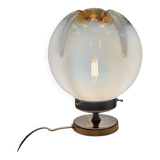Murano globe table lamp by Mazzega, 1960s, 1970s