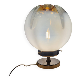 Lampe globe à poser Murano par Mazzega,1960,70