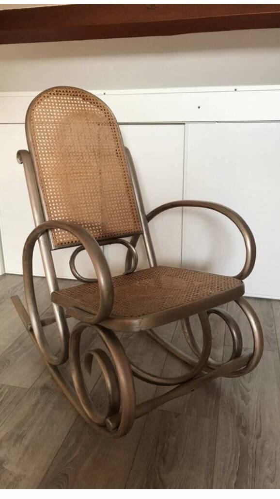 Rocking chair (cane seat)