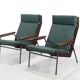 set of 2 Teak Rob Parry Lotus armchairs for Gelderland, 1960s