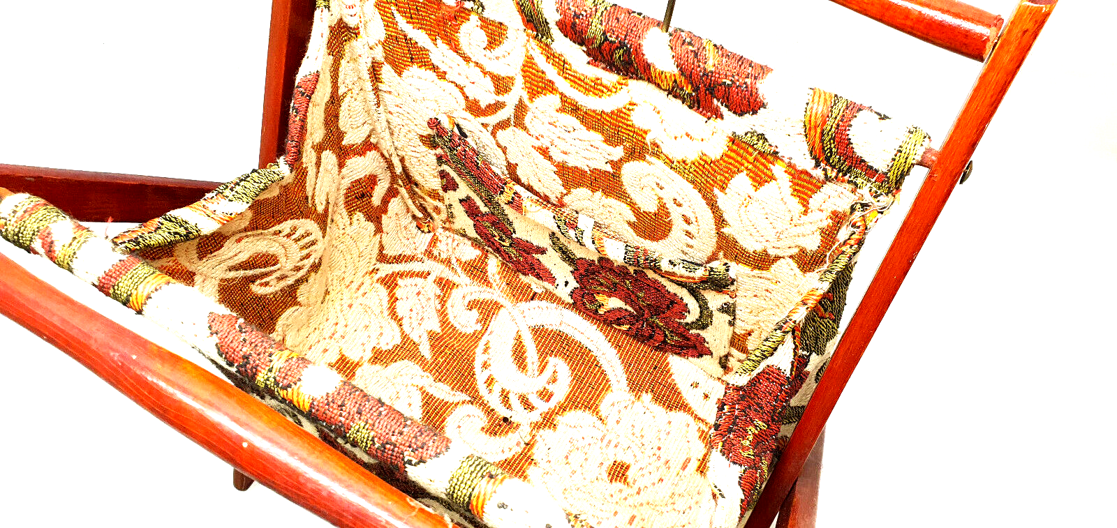 Old door review old thick fabrics and wood floral decoration