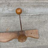 Old wall coat rack