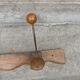 Old wall coat rack