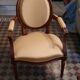 Paire de fauteuils style louis XVI