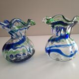 2 Murano vases
