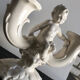Antique porcelain candlestick