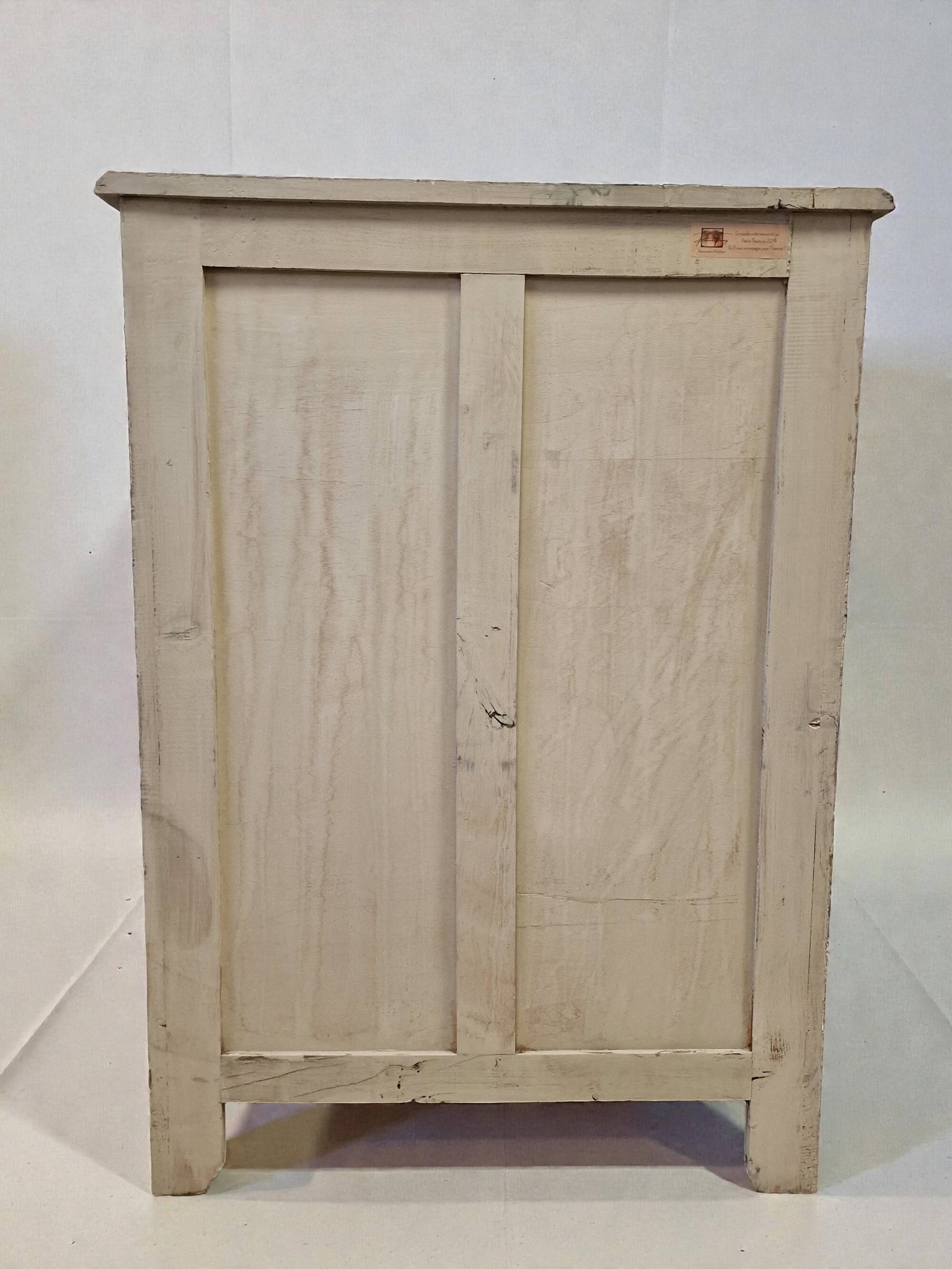 Antique 1-door buffet/patina jam cupboard