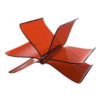 Kartell Red Magazine Rack