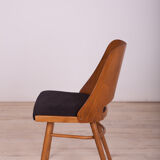 4 lollipop dining chairs from tatra, 1960s