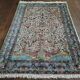 Handmade Pakistani wool and silk rug 183x124cm