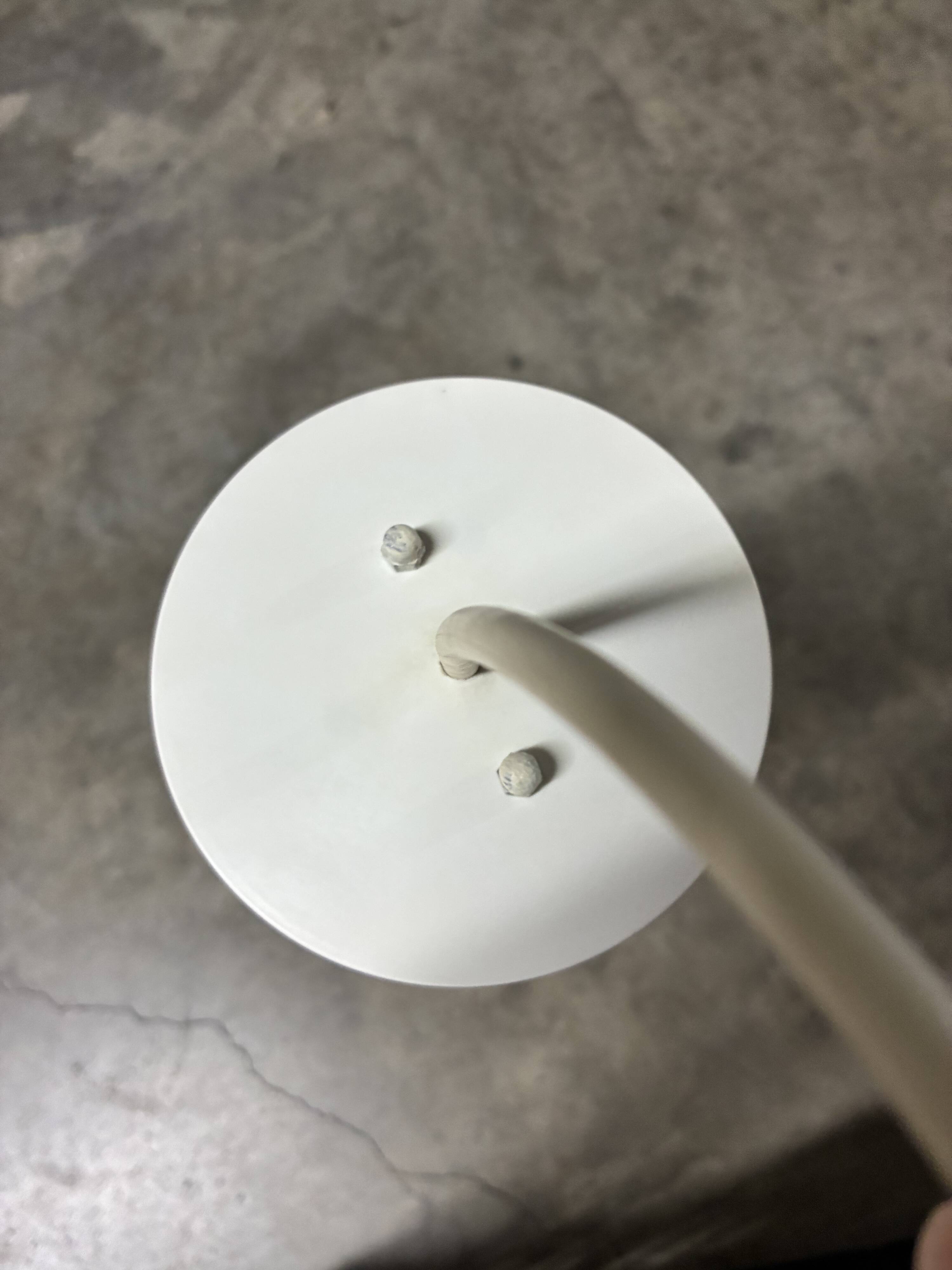 Suspension Raak Amsterdam anodised aluminium and vintage crystal from the 1960s.