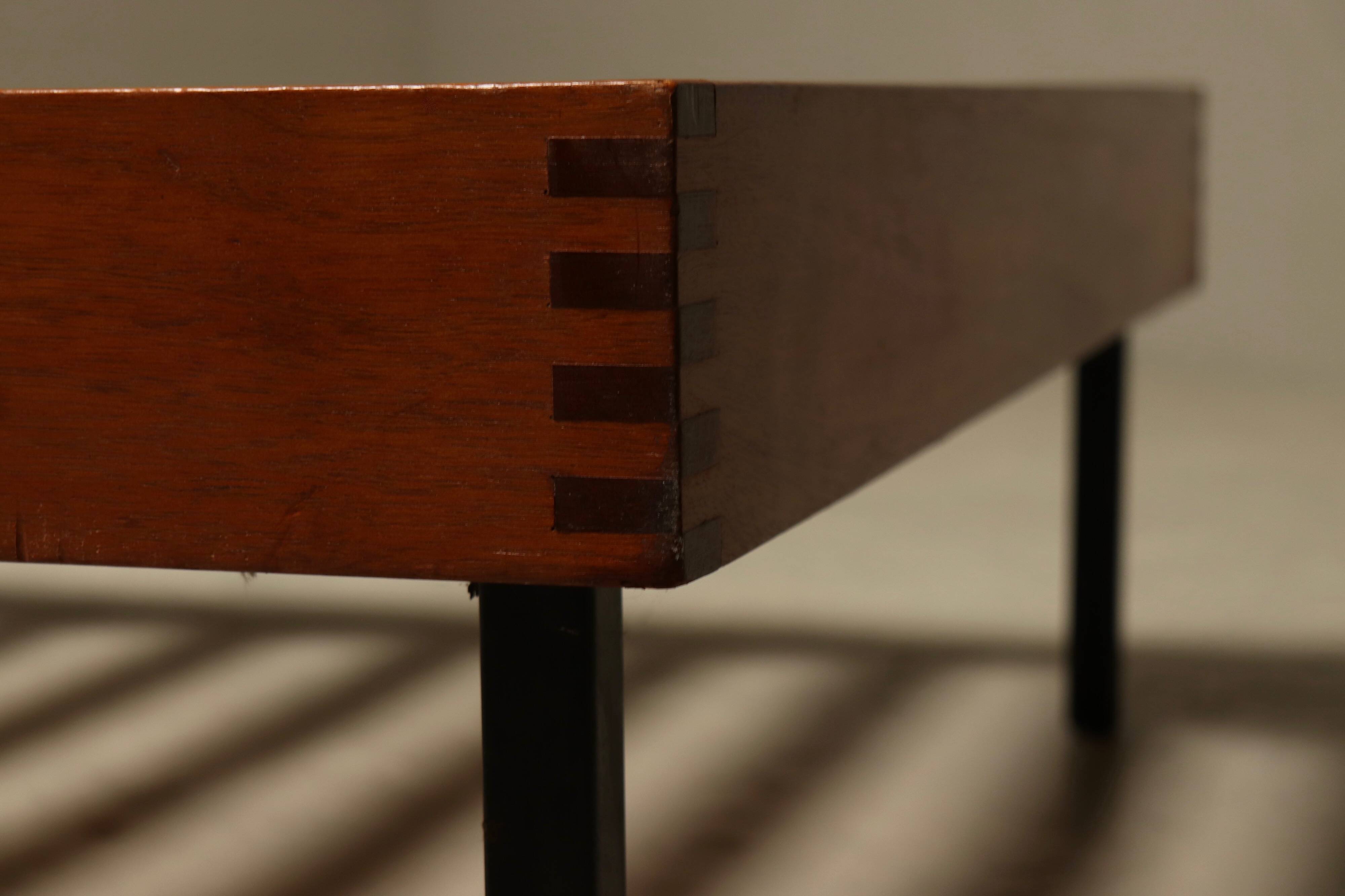 Mid-century minimalist teak daybed 1950s