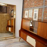 Bevelled and close-to-close mirror 109x194cm