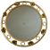 Miroir soleil rond des années 60 Italie