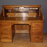 American light oak desk