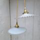Duo of serrated opaline suspensions