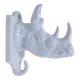 Porcelain rhinoceros design coat rack