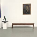 1950s pine farmhouse bench