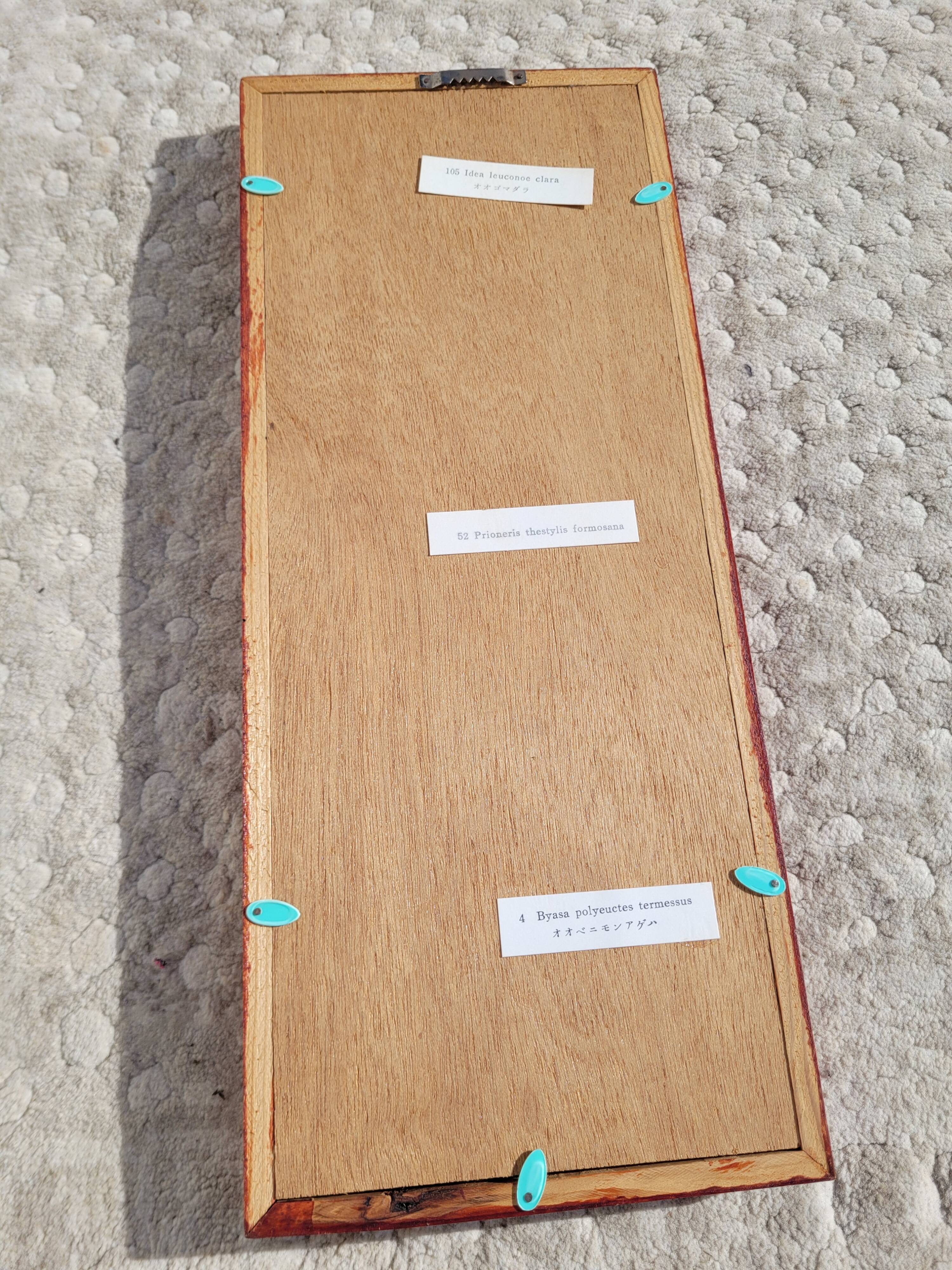 Painting with 3 butterflies