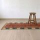 Tapis berbère boujaad fait main artisanale 75/300 cm