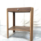 Console d’entrée ou bout de canapé Art déco en bois plaqué – Années 30