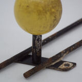 Coat rack two hooks vintage 1970'