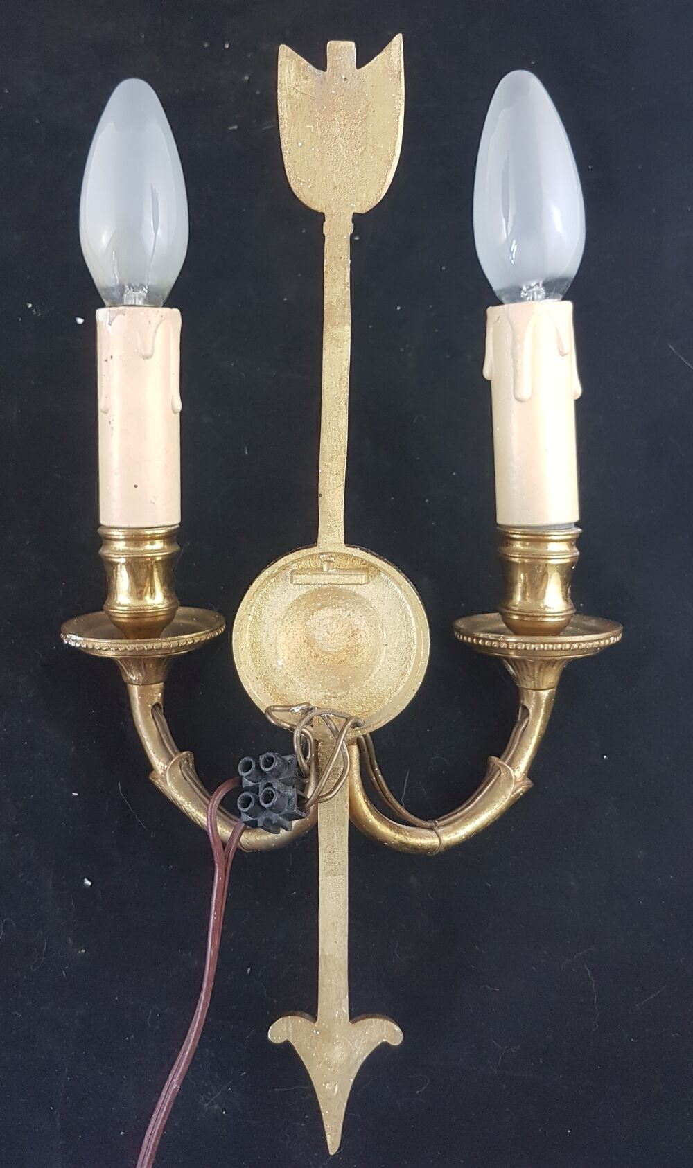 Brass arrow appliques