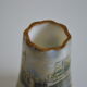 miniature vase with painted decoration from the city of Huy in Belgium