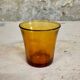 6 Duralex glasses, orange color