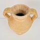 Mid-Century Terracotta Amphora Jar Vase with Handles, 1950s