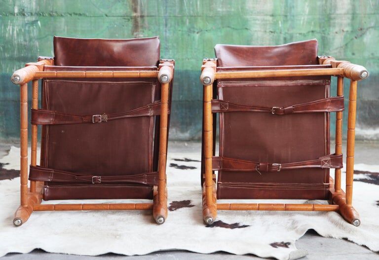 Mid-century chair pair