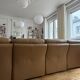 Lot de 5 chauffeuses en cuir vintage