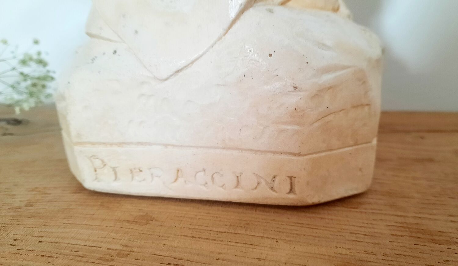 Statue plaster St Mary