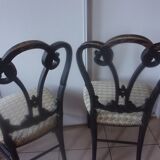 Set of 2 chairs wooden