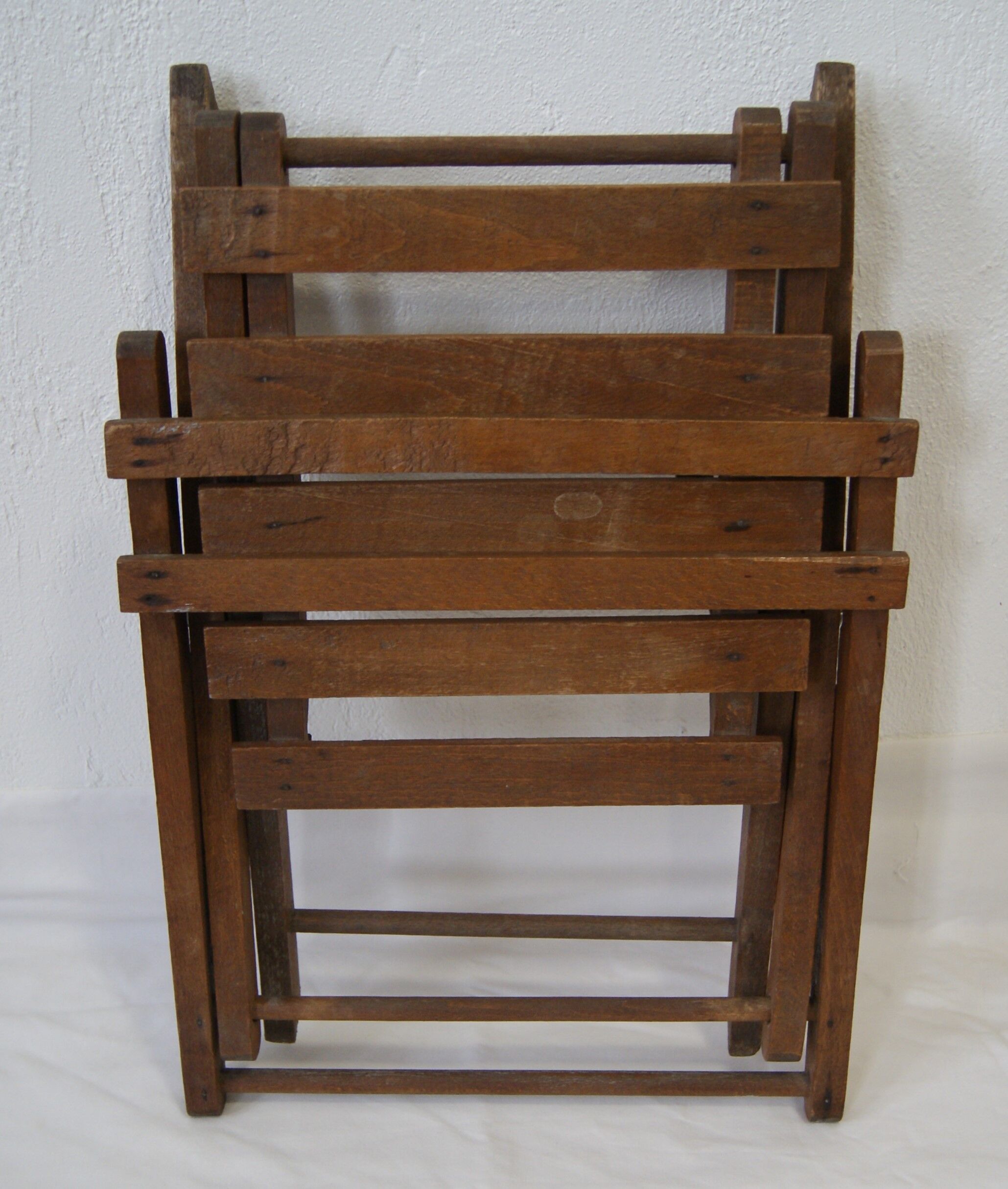 Vintage wood folding chair