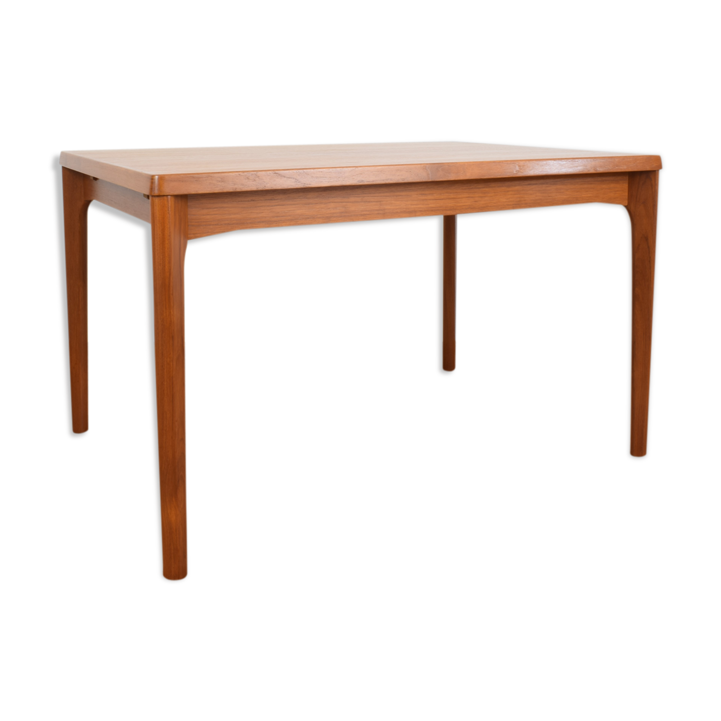 Teak extendable dining table by Henning Kjærnulf for Vejle Mobelfabrik, 1960s
