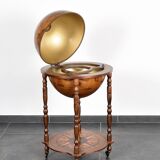 Bar globe vintage des années 1970