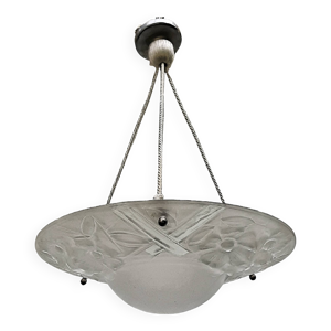 Suspension art deco signé