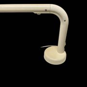 Swedish Off-White Tubular Table Lamp by Anders Pehrson for Ateljé Lyktan, 1970s