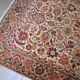 Handmade antique Persian Kashan rug 4.1' x 6.3' (125cm x 192cm) 1910s - 1B735