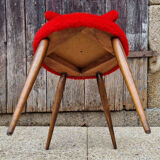 Moumoute chair, "MB", 70s, vintage